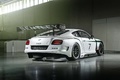 Bentley Continental GT3 blanc 3/4 arrière droit