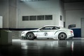 Bentley Continental GT3 blanc profil