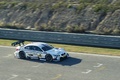 BMW M3 DTM blanc 3/4 avant droit vue de haut 2