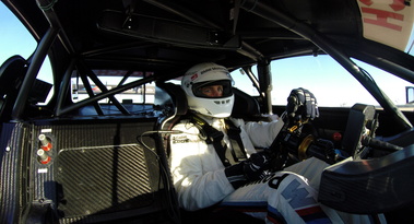 BMW M3 DTM blanc pilote