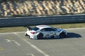 BMW M3 DTM blanc profil vue de haut