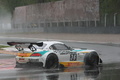 BMW Z4 GT3 gris 3/4 arrière droit