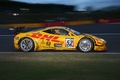 Ferrari 458 GT3 jaune profil