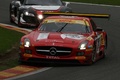 Mercedes SLS AMG GT3 rouge 3/4 avant gauche 2