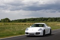 Porsche Cayman Cup blanc 3/4 avant gauche travelling 3