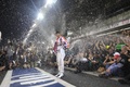 F1 GP Abu Dhabi 2014 Mercedes Hamilton champagne