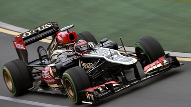 F1 GP Australie 2013 Lotus Räikkönen 3/4 avant