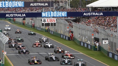 F1 GP Australie 2014 départ