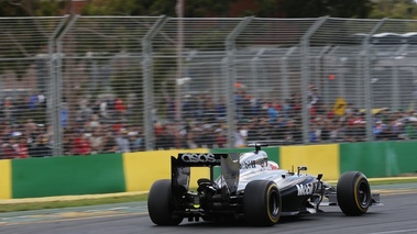 F1 GP Australie 2014 McLaren 3/4 arrière