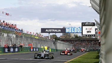 F1 GP Australie 2014 McLaren et Ferrari