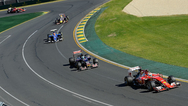 F1 GP Australie 2015 Ferrari Toro Rosso Sauber 