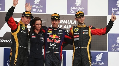 F1 GP Bahreïn 2013 podium