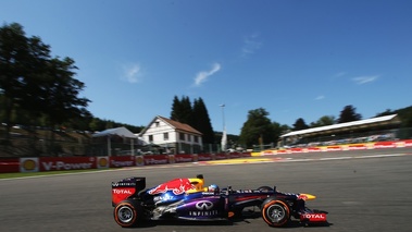 F1 GP Belgique 2013 Red Bull profil