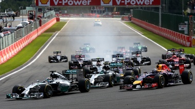 F1 GP Belgique 2014 départ