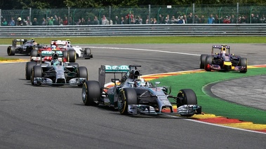 F1 GP Belgique 2014 Mercedes Kemmel