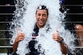 F1 GP Belgique 2014 Red Bull Ricciardo Ice Bucket Challenge