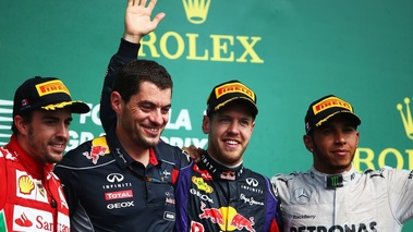 F1 GP Canada 2013 podium