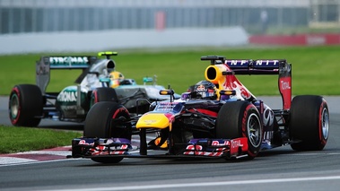 F1 GP Canada 2013 red bull vettel mercedes hamilton