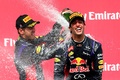 F1 GP Canada 2014 Red Bull podium Ricciardo et Vettel