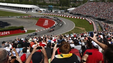 F1 GP Canada 2014 vue des tribunes