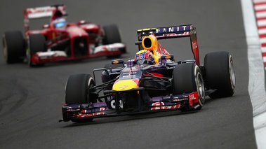 F1 GP Corée du Sud 2013 Red Bull et Ferrari