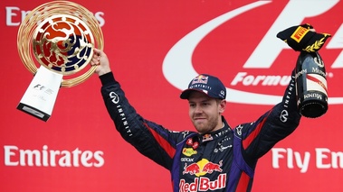 F1 GP Corée du Sud 2013 Vettel podium
