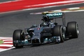 F1 GP Espagne 2014 Mercedes Rosberg 3/4 avant