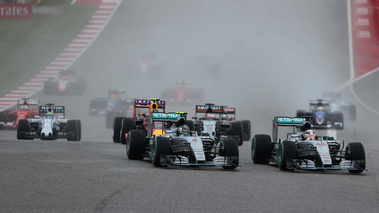 F1 GP Etats-Unis 2015 départ 