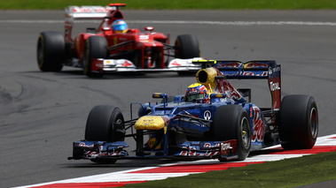 F1 GP Grande-Bretagne Red Bull et Ferrari