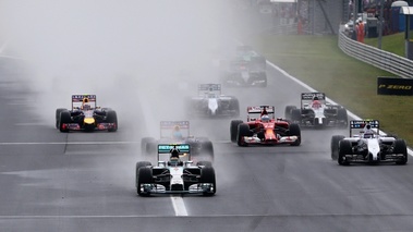 F1 GP Hongrie 2014 départ