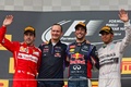 F1 GP Hongrie 2014 podium