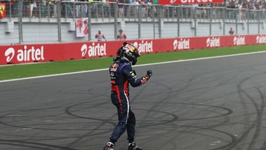 F1 GP Inde 2013 Vettel célébration