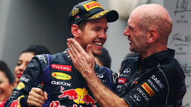 F1 GP Inde 2013 Vettel Newey