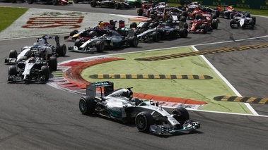 F1 GP Italie 2014 départ 