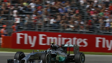 F1 GP Italie 2014 Nico Rosberg 3/4 avant