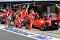 F1 GP Italie 2015 Ferrari pit stop