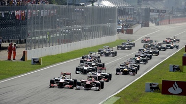 F1 GP Italie départ