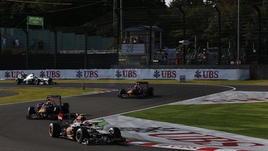 F1 GP Japon 2013 Lotus et Red Bull départ