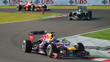 F1 GP Japon 2013 Red Bull Ferrari Mercedes