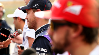 F1 GP Japon 2014 Vettel et Alonso