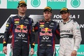 F1 GP Malaisie 2013 podium