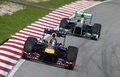 F1 GP Malaisie 2013 Red Bull et Mercedes