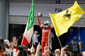 F1 GP Malaisie 2015 Ferrari Vettel drapeaux