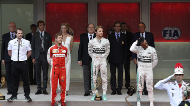 F1 GP Monaco 2015 podium 