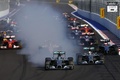 F1 GP Russie 2014 Mercedes freinage raté Rosberg