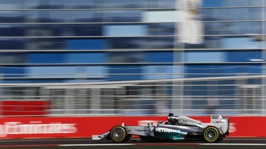 F1 GP Russie 2014 Mercedes Hamilton profil