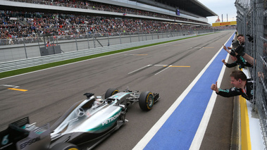 F1 GP Russie 2015 Mercedes victoire Hamilton