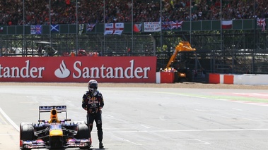 F1 GP Silverstone 2013 Red Bull abandon Vettel