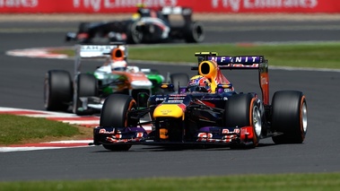 F1 GP Silverstone 2013 Webber 3/4 avant