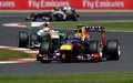 F1 GP Silverstone 2013 Webber 3/4 avant